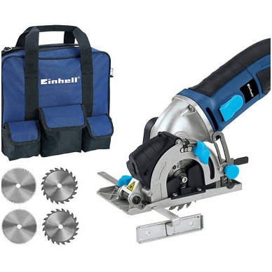 Mini diskinis medžio pjūklas Einhell BT-CS 860 SET 2