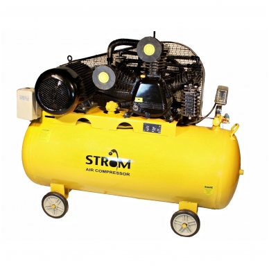 Oro kompresorius 100L, 4.0KW, 380V STROM (V-0.6/12.5)