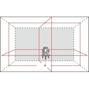 Lazerinis nivelyras 6D SERVOLINER (4V4H1D)