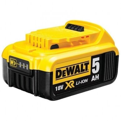 Akumuliatorius 18V, 5.0Ah XR Li-Ion DeWALT DCB184