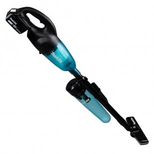 Makita DCL180SFCB Akumuliatorinis dulkių siurblys su 18V 3,0Ah akumuliatoriumi ir krovikliu LXT, 42mbar