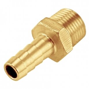 Adapteris žarnai su išoriniu sriegiu 1/4"-12mm AET14-12