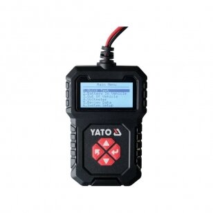 Akumuliatoriaus testeris skaitmeninis 12V YATO YT-83114