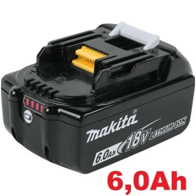 Akumuliatorius Makita BL1860B 18V 6,0Ah