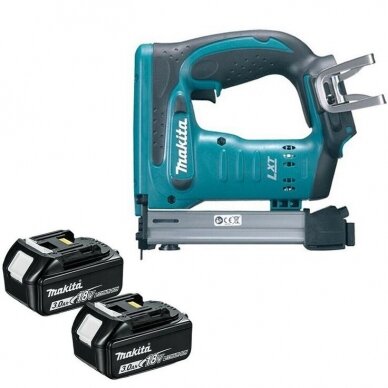 Akumuliatorinis kabiakalis 18v 2x5,0Ah Makita DST221RTJ 1