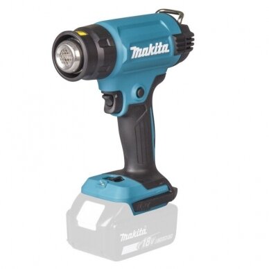 Akumuliatorinis karšto oro fenas Makita DHG181RT1J, 5,0Ah, 18V 150-550 °C 1