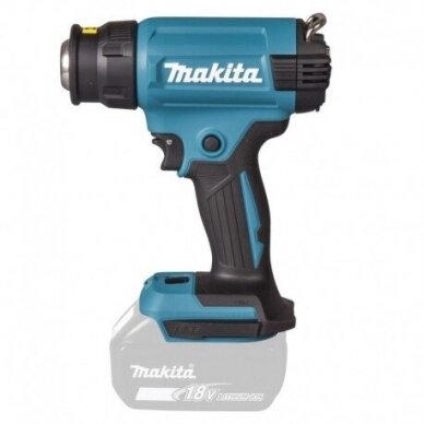 Akumuliatorinis karšto oro fenas Makita DHG181RT1J, 5,0Ah, 18V 150-550 °C 3