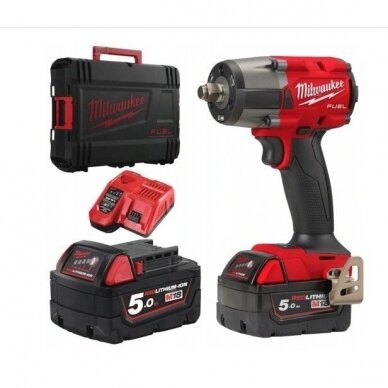 Akumuliatorinis smūginis veržliasukis MILWAUKEE M18