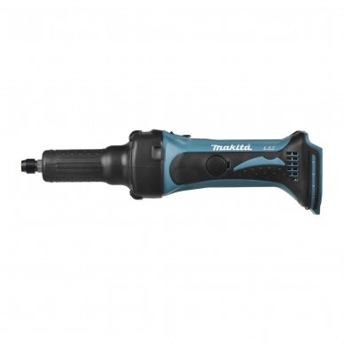 Akumuliatorinis tiesinis šlifuoklis 18V 6mm Makita DGD800Z (Be akumuliatorių ir kroviklio) 1