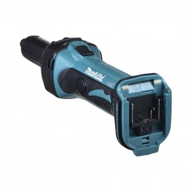 Akumuliatorinis tiesinis šlifuoklis 18V 6mm Makita DGD800Z (Be akumuliatorių ir kroviklio) 3