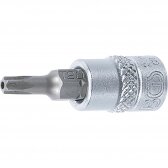 Antgalis T20 įpresuotas į galvutę  6.3mm 1/4" T-Star su skyle Torx T20 BGS 2359