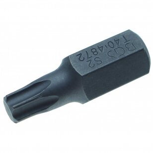 Antgalis ilgis 30 mm, 10 mm (3/8") storis T-Star (Torx) T40