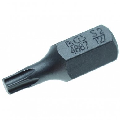 Antgalis ilgis 30 mm, 10 mm (3/8") storis, T-Star (Torx) T27