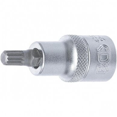 Antgalis įpresuotas į galvutę 1/2" M8 Spline XZN BGS-Technic