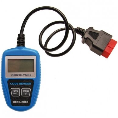 Auto klaidų kodų skaitytuvas OBD II (EOBD) BGS-Technic