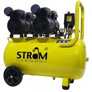 Betepalinis oro kompresorius 50L STROM 1