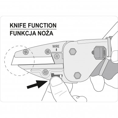 Daugiafunkcinės techninės žirklės - pjaustytuvas YATO YT-18963 4