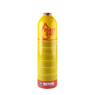 Dujų balionas MAXY GAS, 350g/710ml. EU sriegis