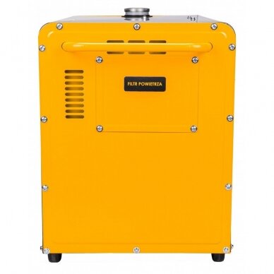 Dyzelinis trifazis generatorius 6,0kW/6,5kW 220V/380V Powermat PM-AGR-6500MD 3