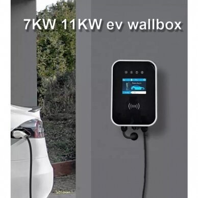 Elektromobilių įkrovimo stotelė 11KW 32A 4