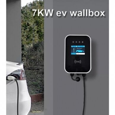 Elektromobilių įkrovimo stotelė 7kW 32A 4