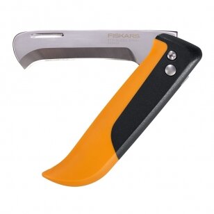 Fiskars X-series Sulankstomas sodininko peilis K80