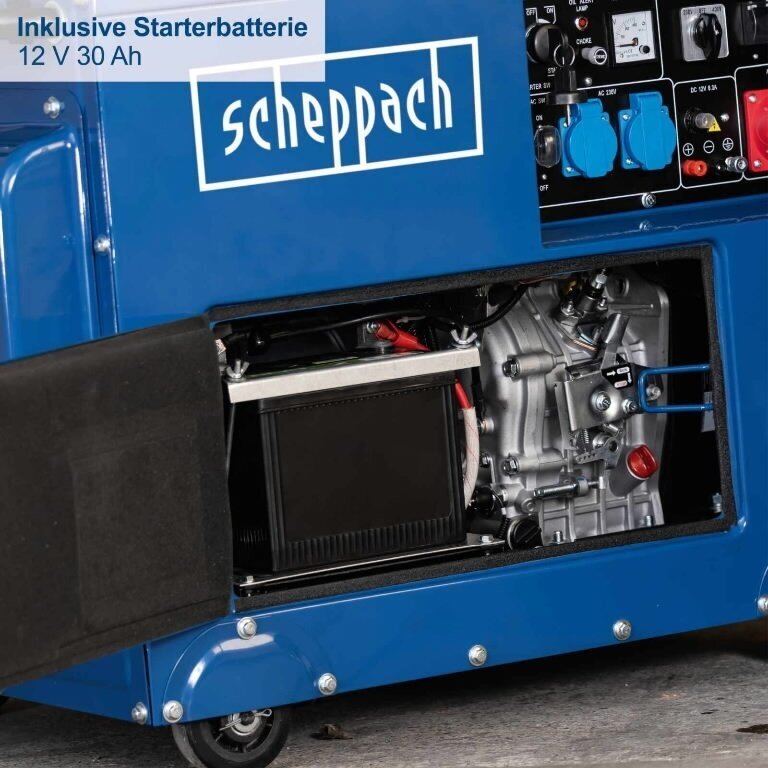 Generatorius Dyzelinis SG5200D, Scheppach | Elektros Generatoriai ...