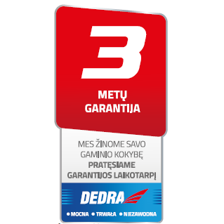 Giluminis betono vibratorius DEDRA 2300W, 4,5m velenas 2