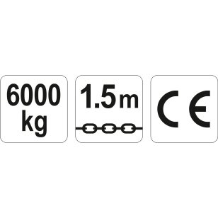 Grandininė gervė su svertu 1.5M, 6T