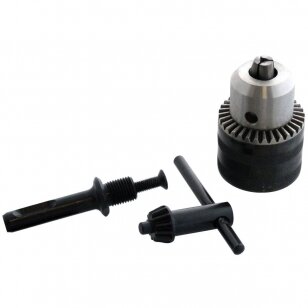 Griebtuvas grąžtams su raktu, 1,5-13mm, 1/2"-20UNF ir SDS+ adapteriu Essen Tools SK9937V