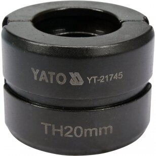 Indėklas TH 20 mm presavimo replėms YT-21735