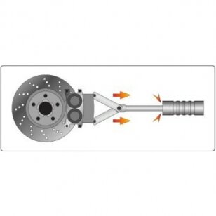 Inercinis stabdžių kaladėlių nuėmėjas YATO