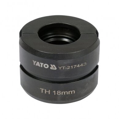 Indėklas / matrica TH18 mm presavimo replėms YT-217443