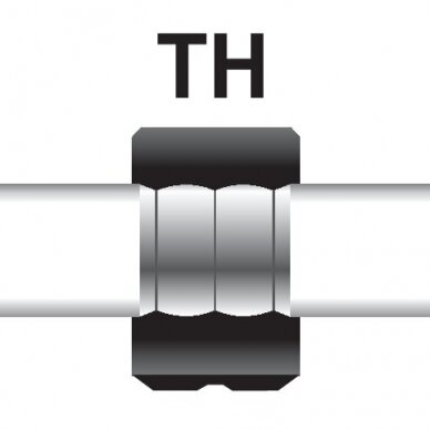 Indėklas / matrica TH18 mm presavimo replėms YT-217443 2