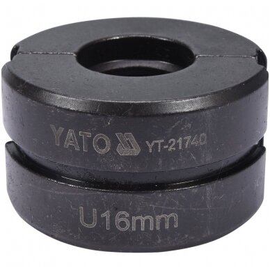 Indėklas U 16 mm presavimo replėms YT-21735