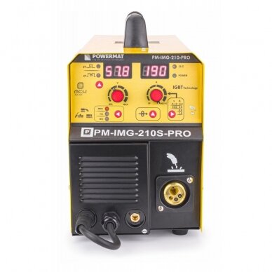 Inverterinis suvirinimo pusautomatis 210A MIG/MMA/TIG PM-IMG-210S-PRO Powermat 2