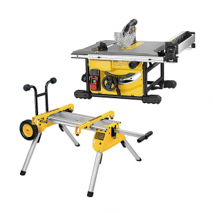 Išilginio pjovimo staklės DeWALT DWE7485RS-QS, 210mm, 1,85kW + stovas DE7400