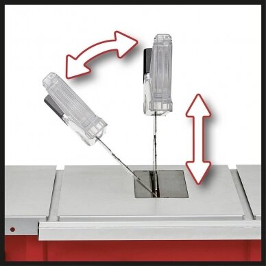 Išilginio pjovimo staklės Einhell TC-TS 254 U, 4340510 2