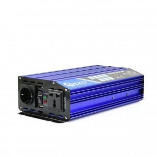 Įtampos keitiklis SINUS 12V/230V 1000/2000W GEKO G17014