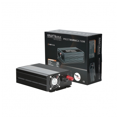 Įtampos keitiklis 700W/1400W 12V - 230V