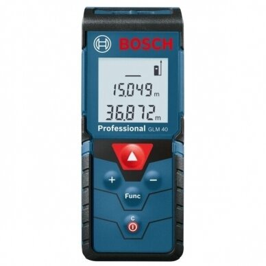 Lazerinis atstumų matuoklis BOSCH GLM 40 Professional 2