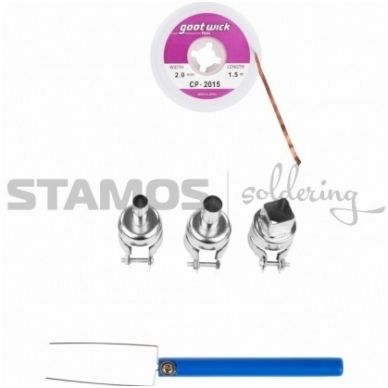 Litavimo stotelė su karšto oro fenu S-LS-3, 500°C, 650W 2