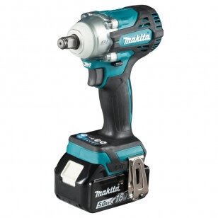 Makita DTW300RTJ Akumuliatorinis smūginis veržliasukis 18V, 330 Nm, 2x5.0Ah