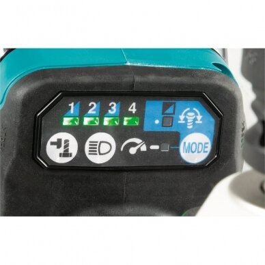 Makita DTW300RTJ Akumuliatorinis smūginis veržliasukis 18V, 330 Nm, 2x5.0Ah 2