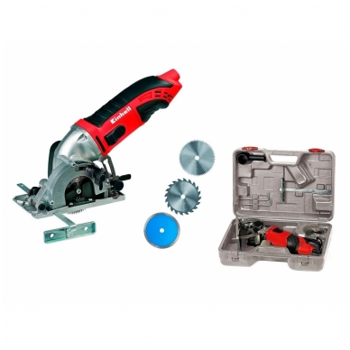 Mini diskinis medžio pjūklas Einhell TC-CS 860 SET 2