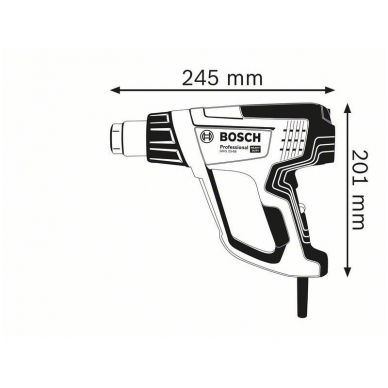 Orapūtė, Techninis fenas BOSCH GHG 23-66 Professional 2