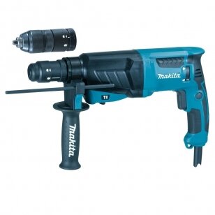 Perforatorius MAKITA HR2630TJ SDS+ 800W 2.4J (2 griebtuvai)