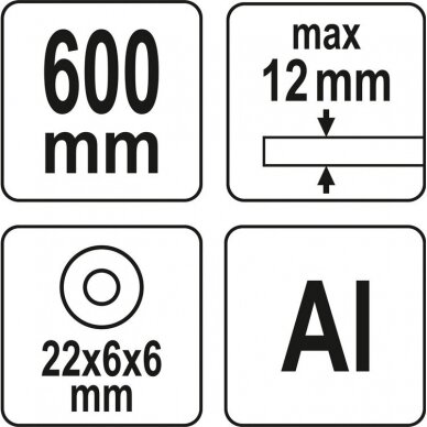 Plytelių pjovimo staklės 600mm YATO 4