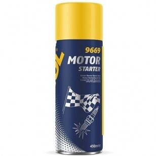 Priemonė varikliui užvesti MOTOR STARTER MANNOL 450ML