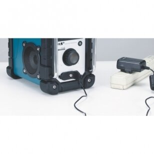 Radijas Makita DMR108 7,2-18V, Bluetooth. Su AC adapteriu